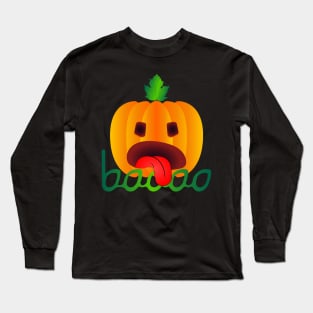 Boo pumpkin halloween Long Sleeve T-Shirt
